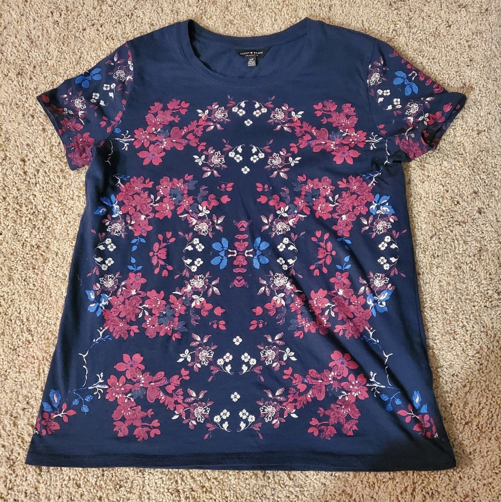 Lucky Brand Flower Shirt